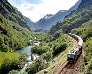 viaje noruega tren de flam fiordos