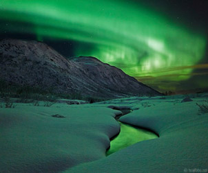 viaje noruega auroras boreales malangen resort